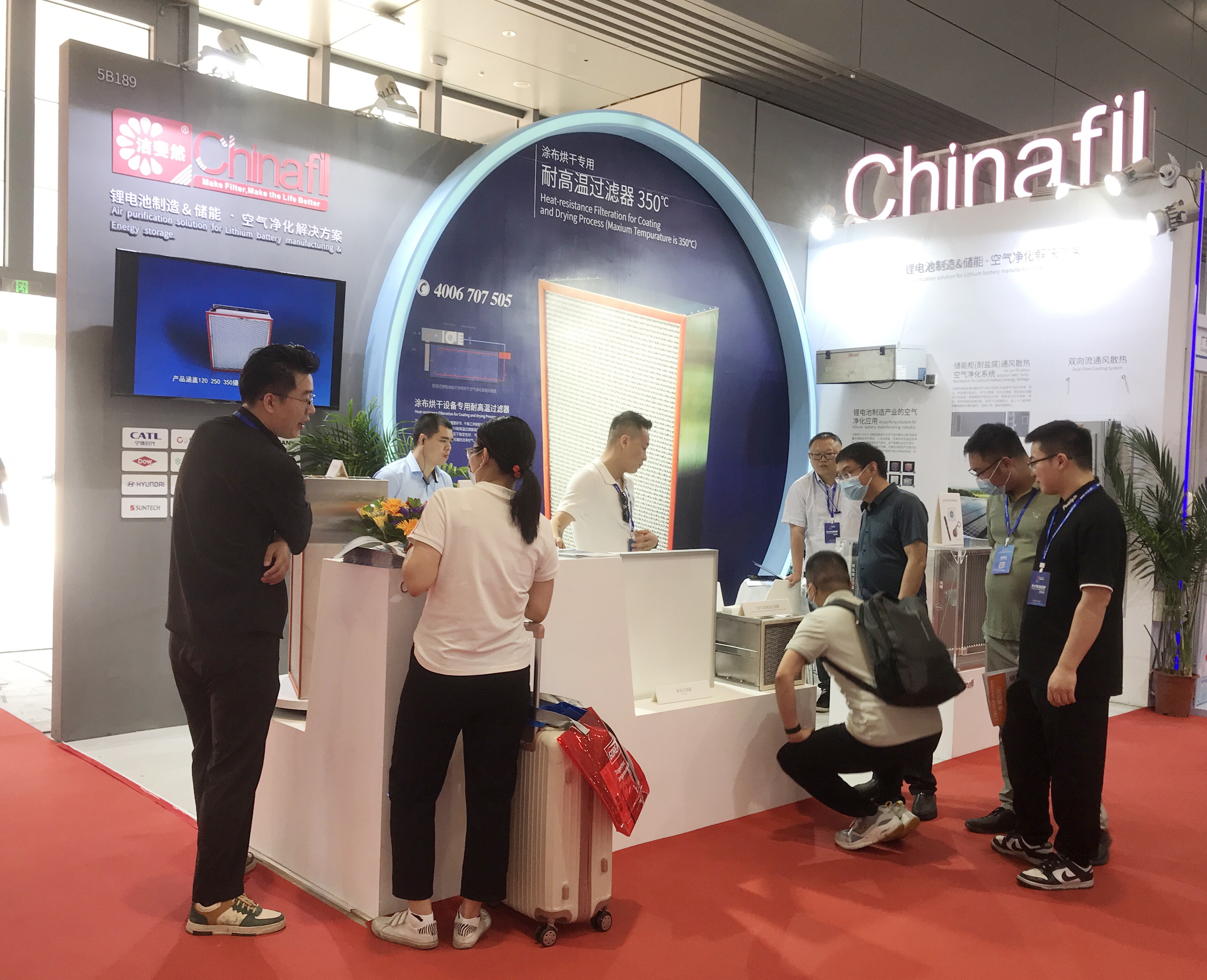 潔斐然鋰電池制造產(chǎn)業(yè)空氣凈化解決方案助力中國鋰電池制造業(yè)闊步前行 ——2023CIBF第十五屆深圳國際電池展